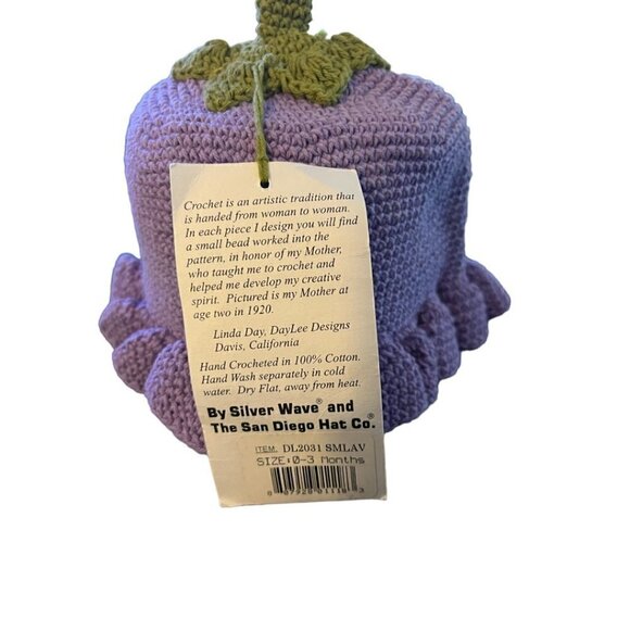 Daylee Design Crochet Hat - NEW WITH TAGS - Picture 2 of 5